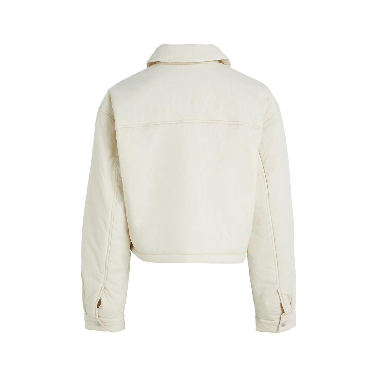 CALVIN KLEIN JEANS<br>Jaqueta reta cropped