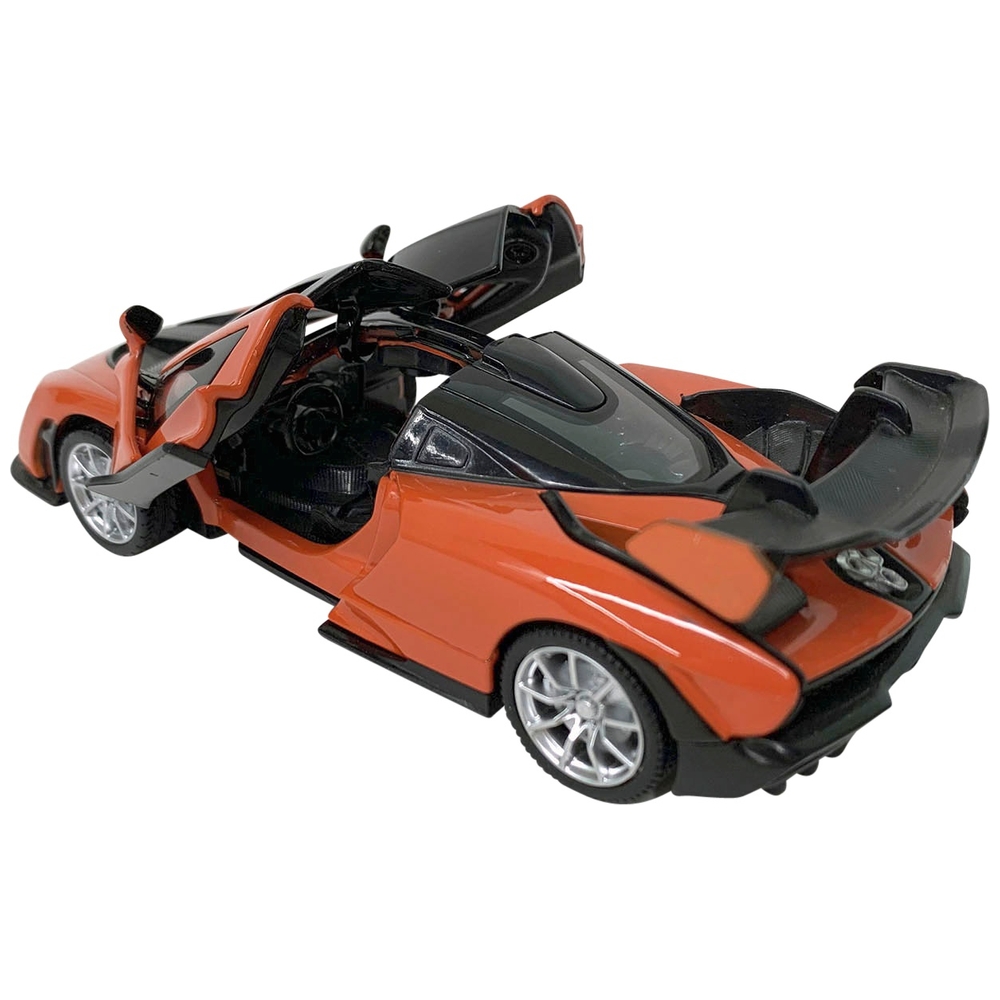 McLaren Senna Pull Back Diecast-Modellauto im Maßstab 1:32