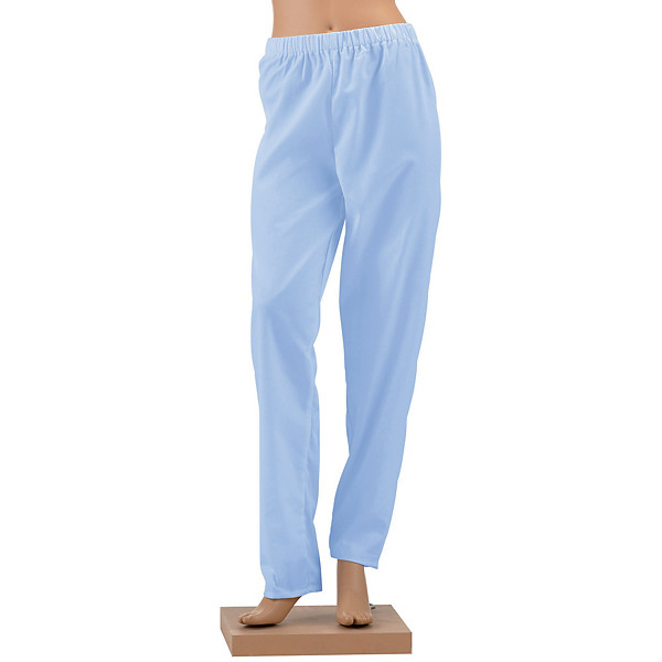 Pantalon hospitalier mixte bleu ciel, taille 40/42