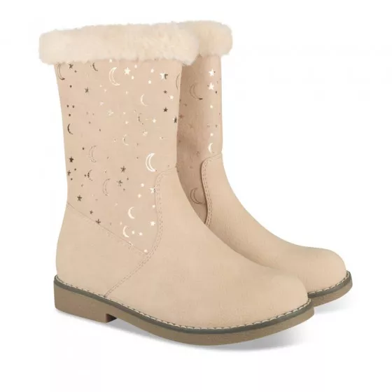 Bottes BEIGE LOVELY SKULL