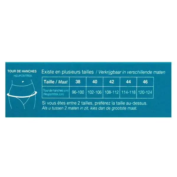 Absorventes para incontinência urinária Saforelle, tamanho 38.