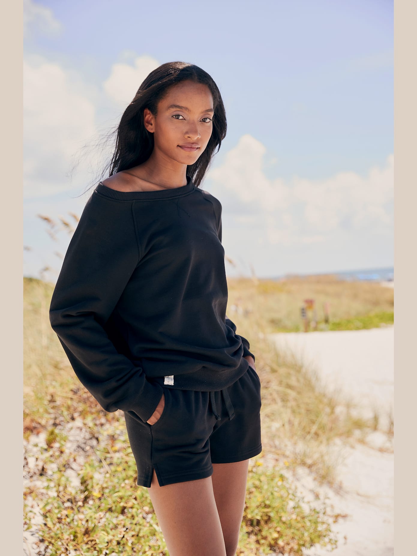 Sweatshirt d'intérieur structuré