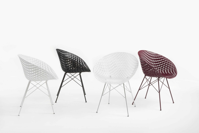 Kartell Matrix outdoor stoel Zwart