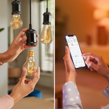 Philips Smart LED filament E27 gold