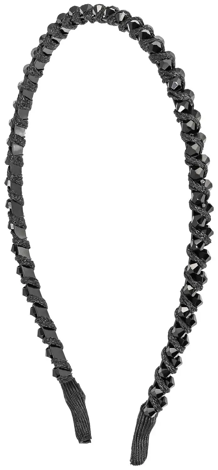 Haarreif - Black Glamour