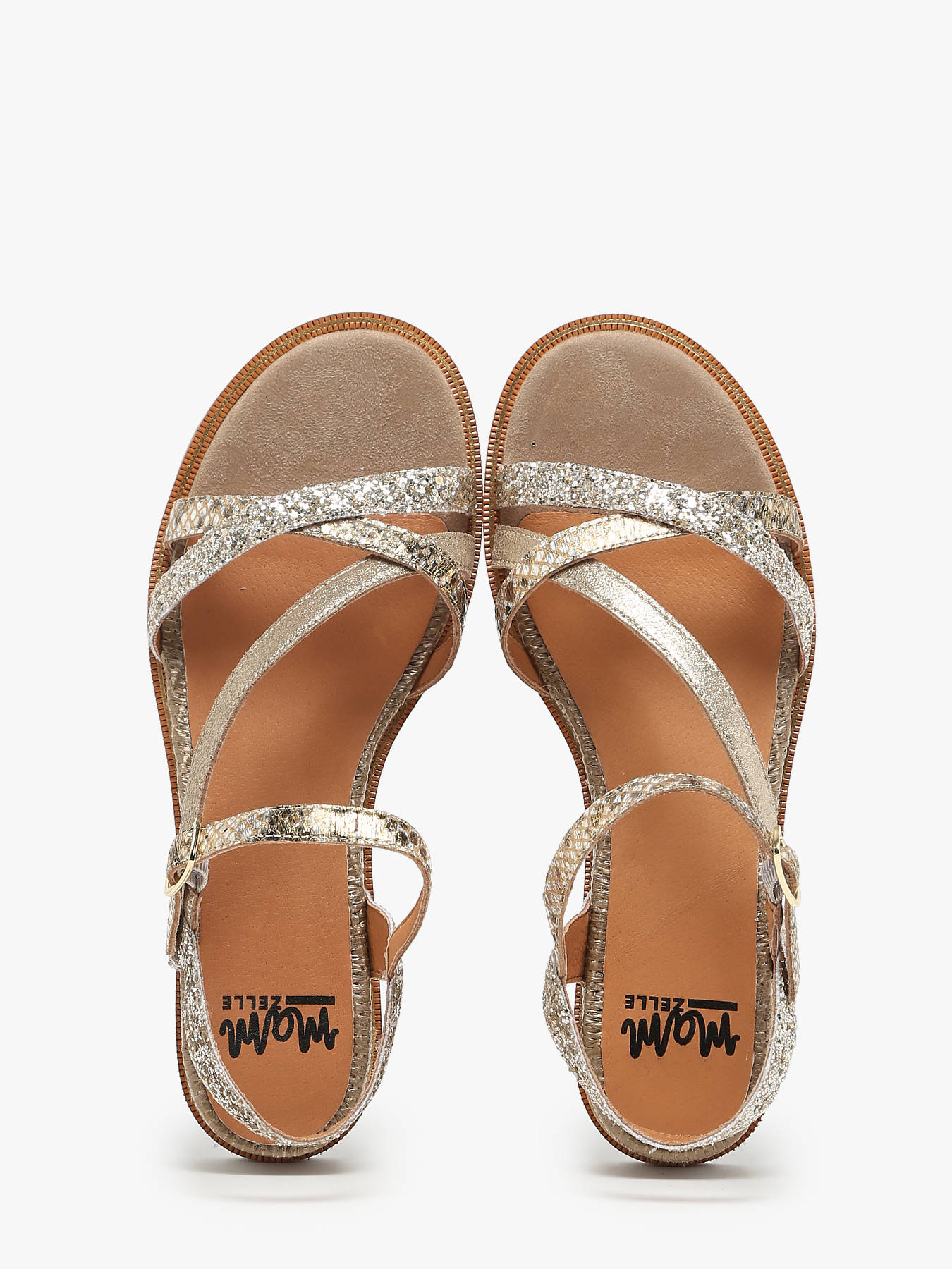 Sandales Olim en cuir MAM'ZELLE