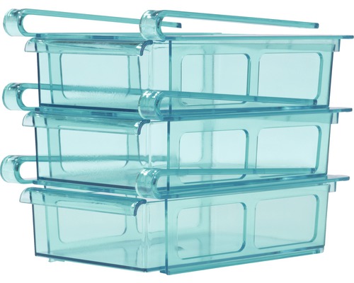 Gourmet Maxx klemlade voor koelkast, set van 3