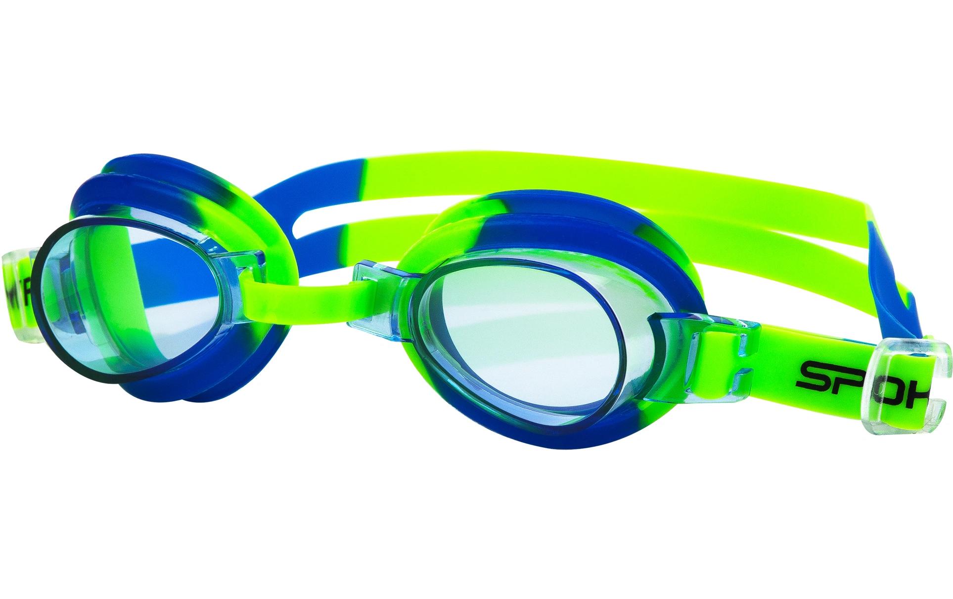 Schwimmbrille Jellyfish Kids Blau/GrünKinder-Schwimmbrille aus langlebigen Materialien