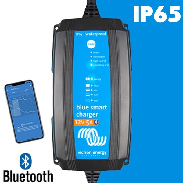 Chargeur de batterie Blue Smart IP65 Victron de 4A à 15A