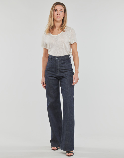 G-Star Raw - STRAY ULTRA HIGH STRAIGHT - Bleu