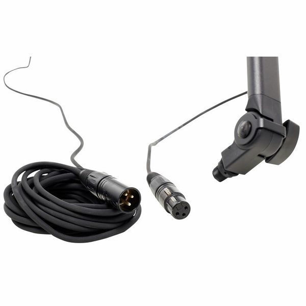 K&M 23860 BK Tisch-Mikrofonarm