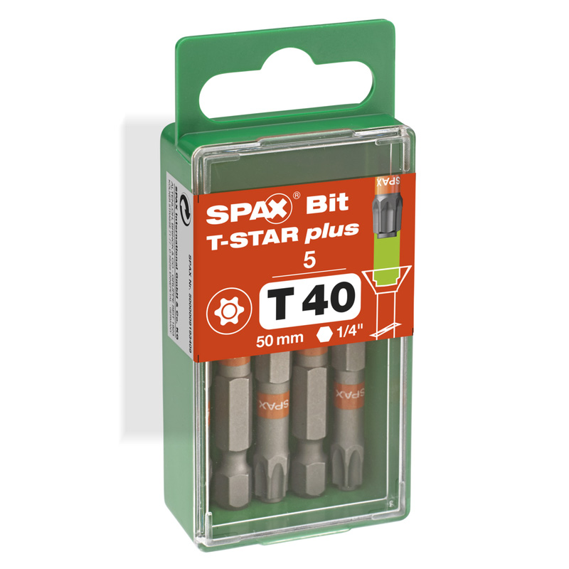 Spax bit T-STAR plus TX40x50mm*