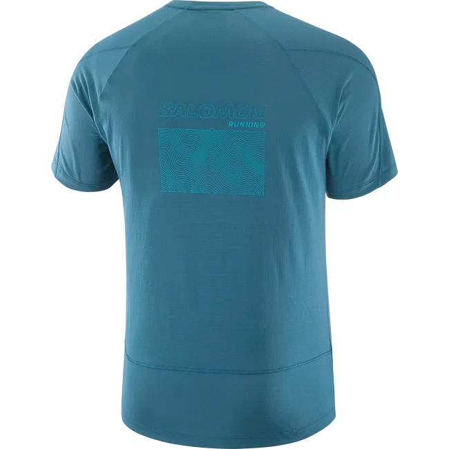CROSS RUN GRAPHIC  Kurzarmshirt Herren