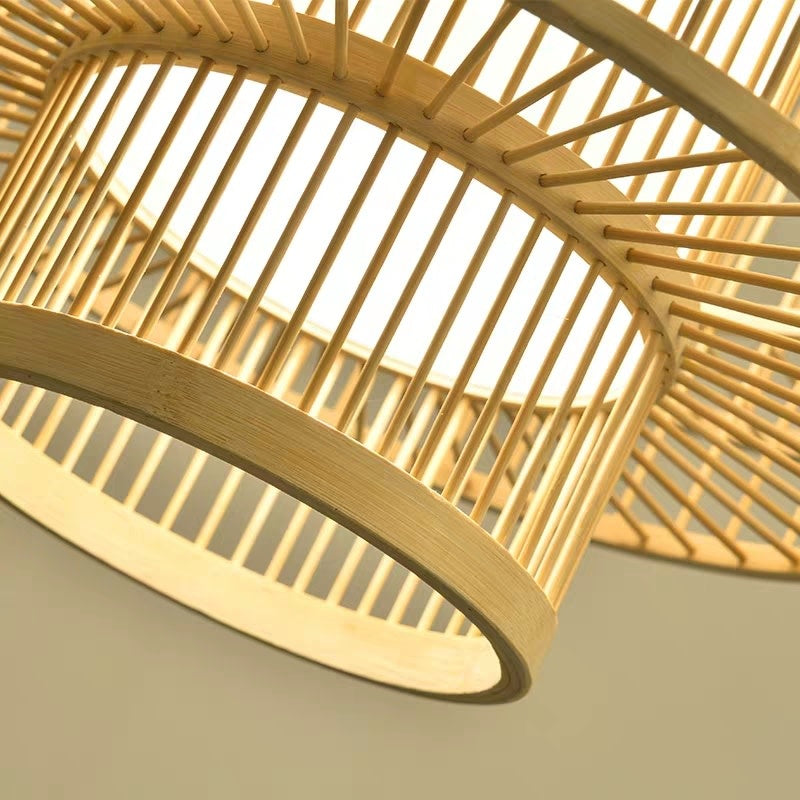 Fine Asianliving Bamboe Hanglamp Handgemaakt Naturel