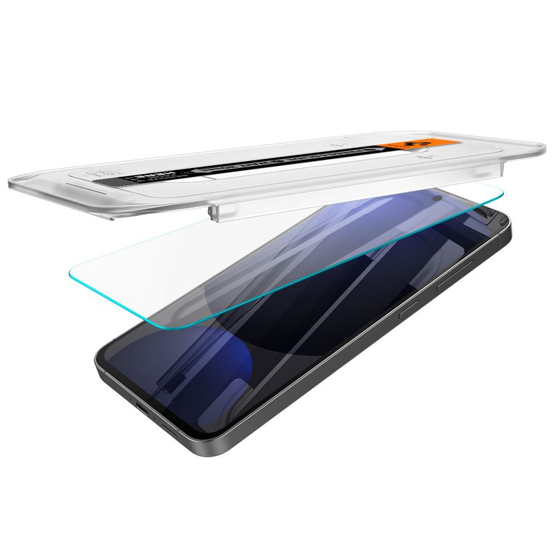 (2er Set) Samsung Galaxy A56 / S24 FE Glass Tr EZ Fit HD Panzer Glas Case Friendly   Montagerahmen (AGL08729)