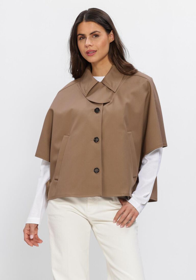 bruine max mara jassen paggio