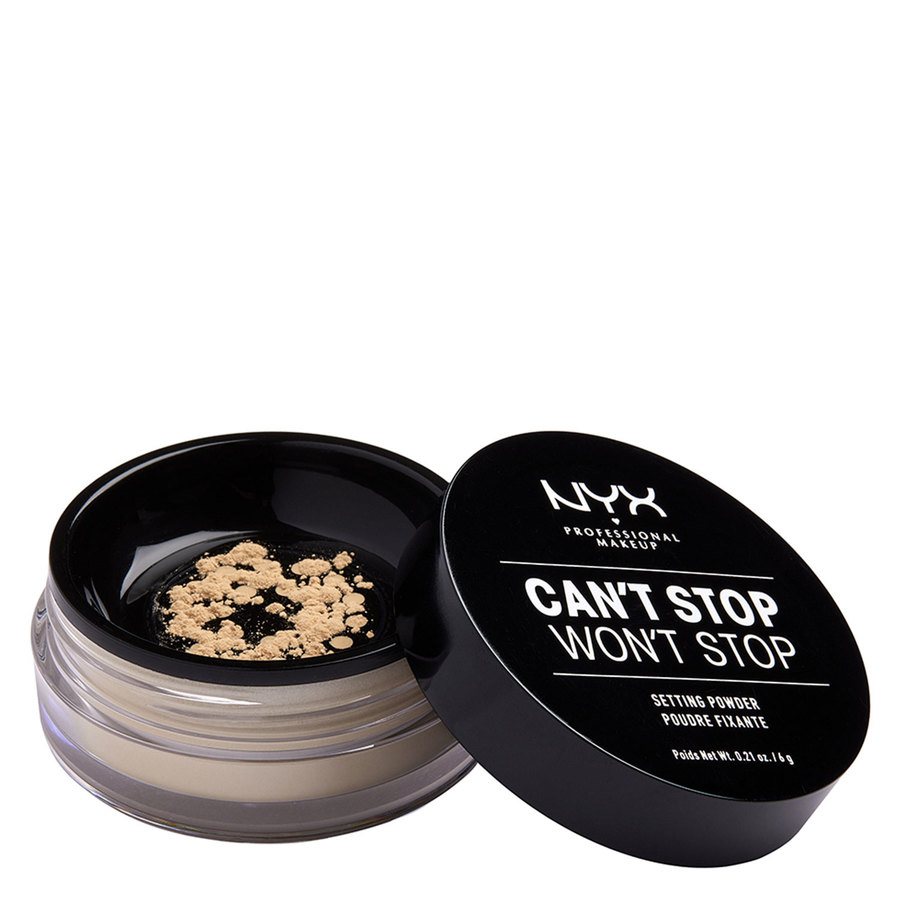 NYX Professional Makeup Can't Stop Won't Stop Setting Powder 02 Light Medium 6g