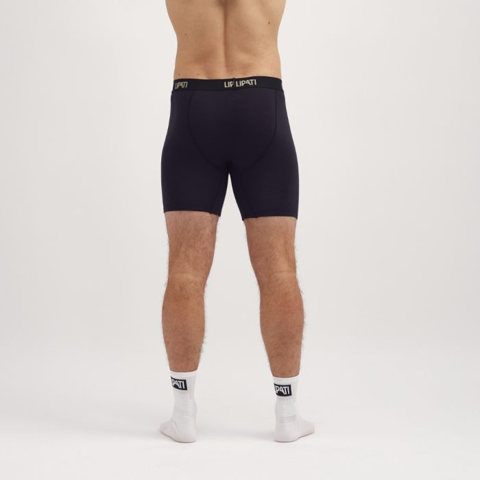 Lipati Herre Undertøj og basislag Sunrise Boxer 2-Pack Sort