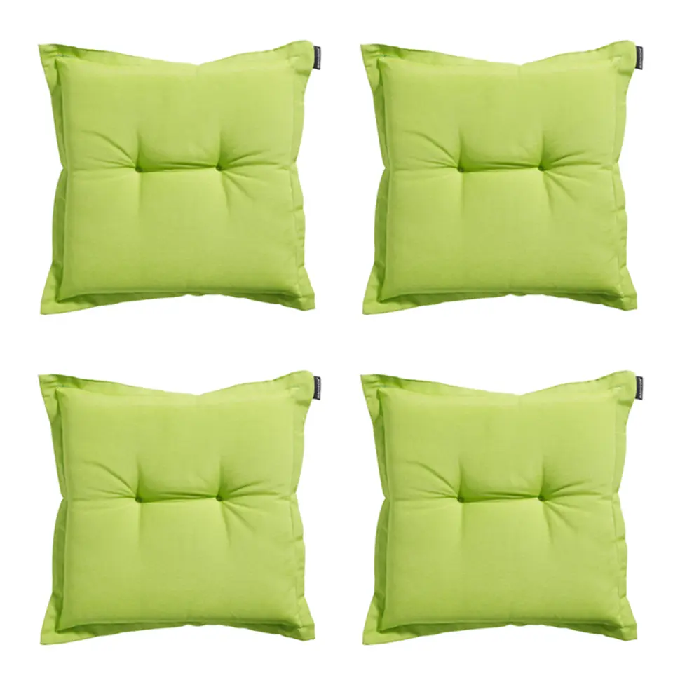 Madison - Zitkussen Panama lime - Ca. 50x50 cm - Set van 4