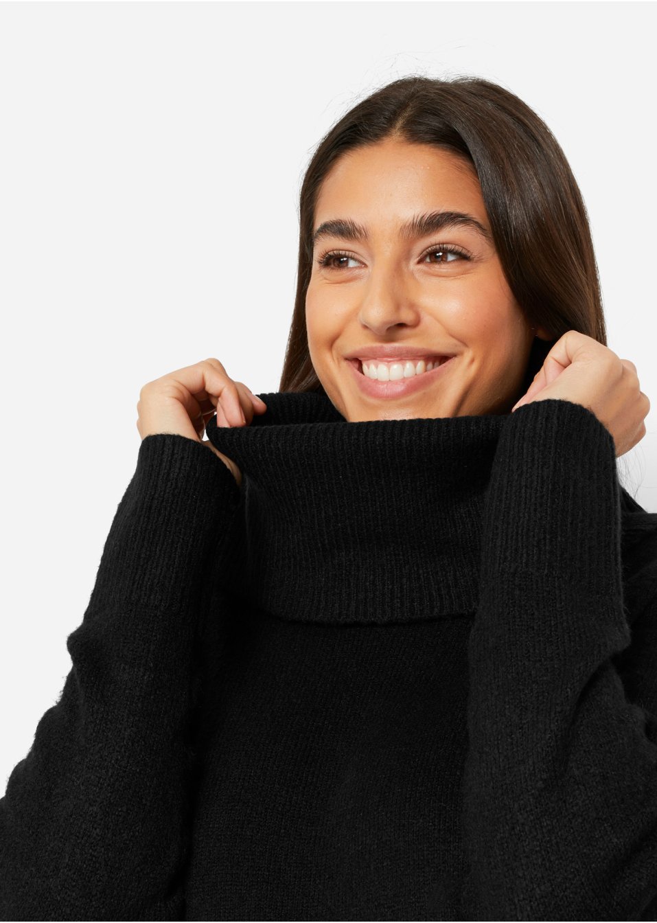 Robe en maille oversize