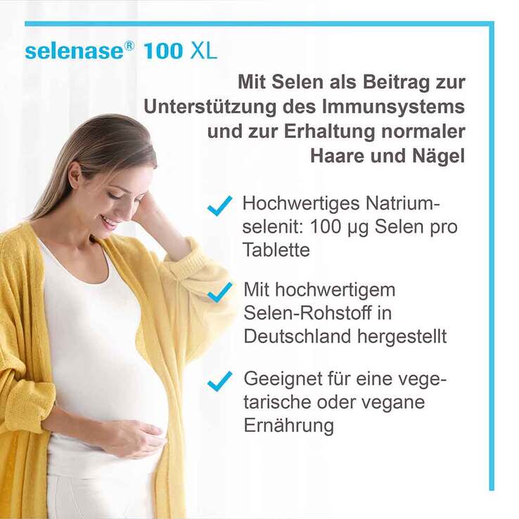 Selenase 100 XL Tabletten, 90 St