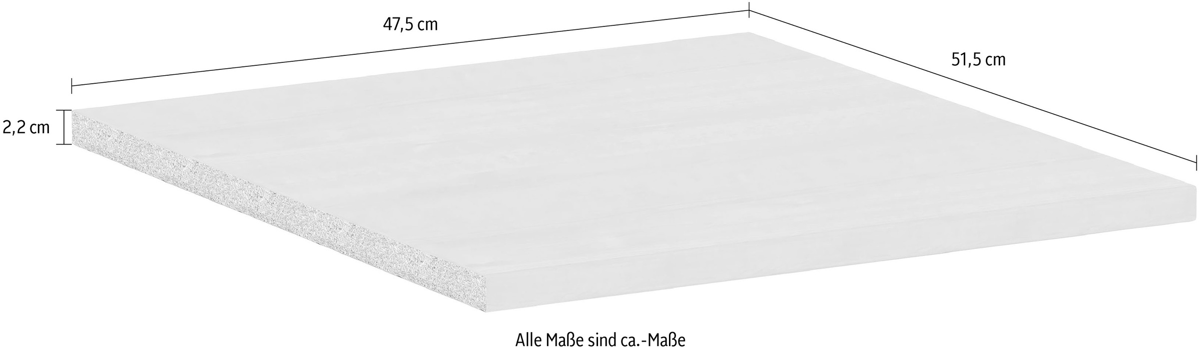 WIEMANN Einlegeboden Set, 3 Stk. tlg.