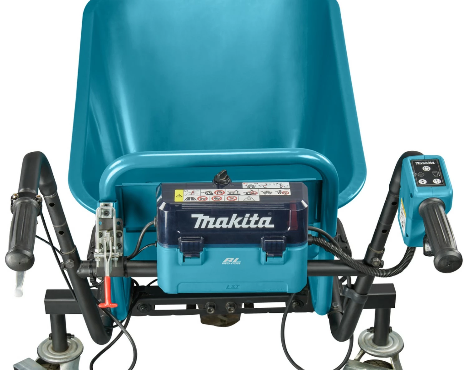 Makita DCU180ZX2 18V Li-Ion accu Kruiwagen met bak zonder tilbelasting - 130kg