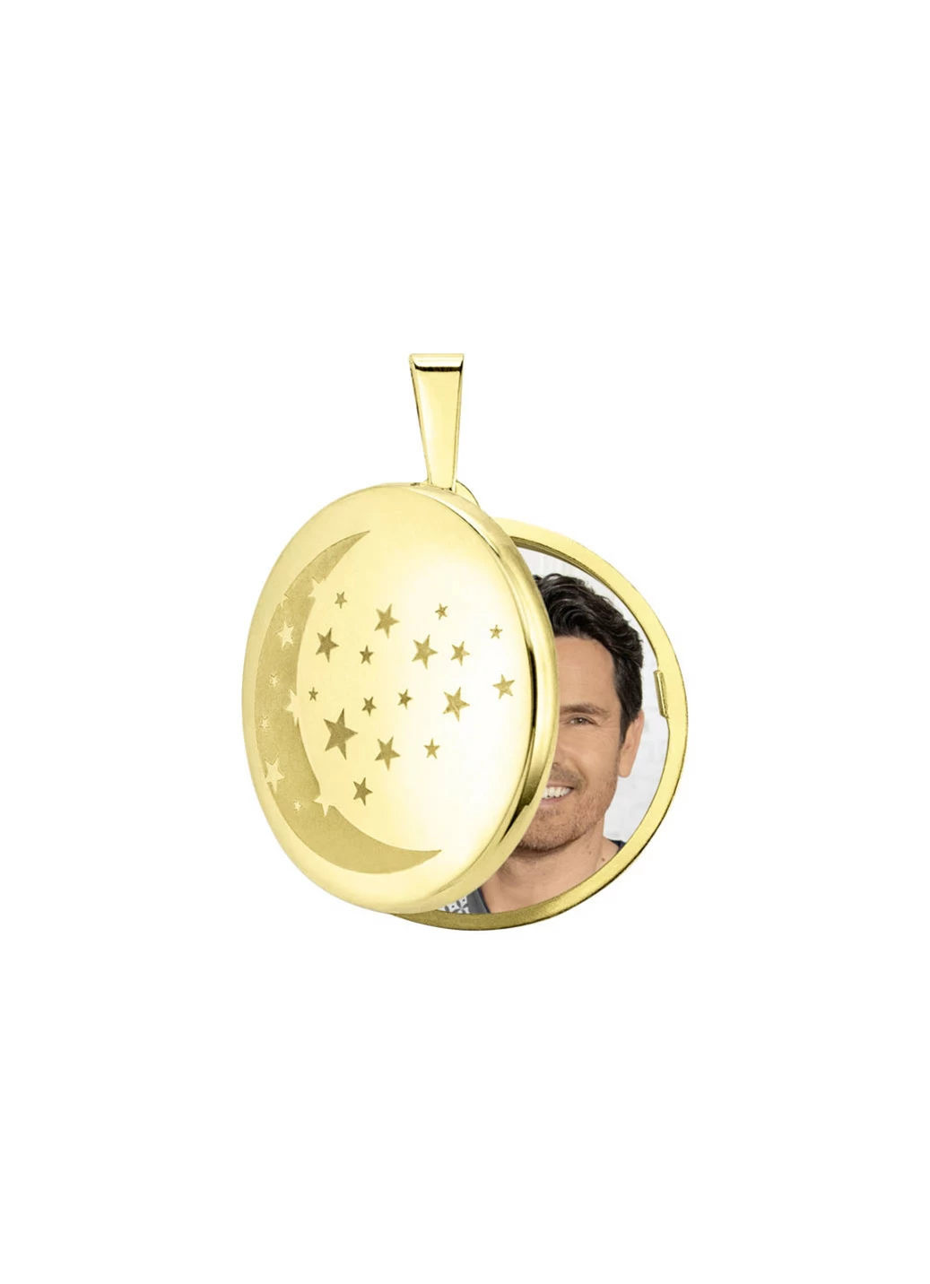 Medaillon zum Öffnen aus Gold