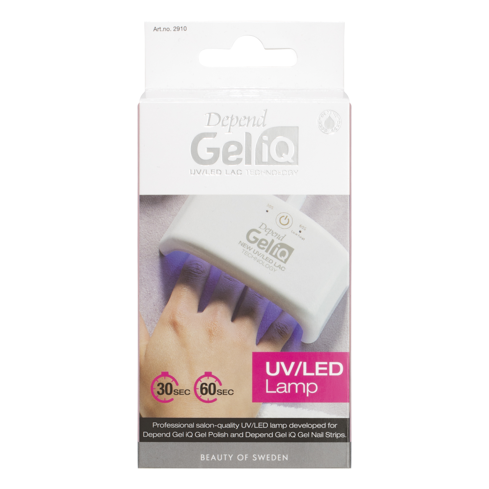 Depend Gel iQ Mini Led Lamp + Adapter