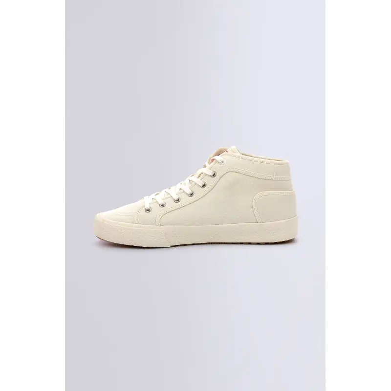 ARVEILER BLANC SNEAKERS HAUTES Textile Homme