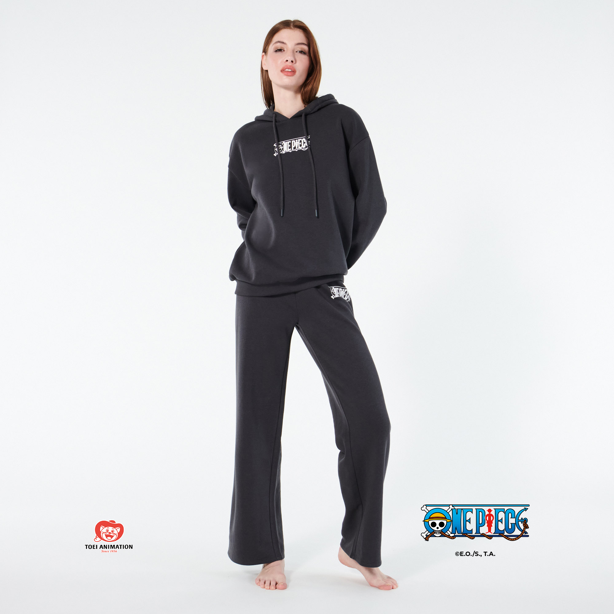 Pantalon imprimé en molleton