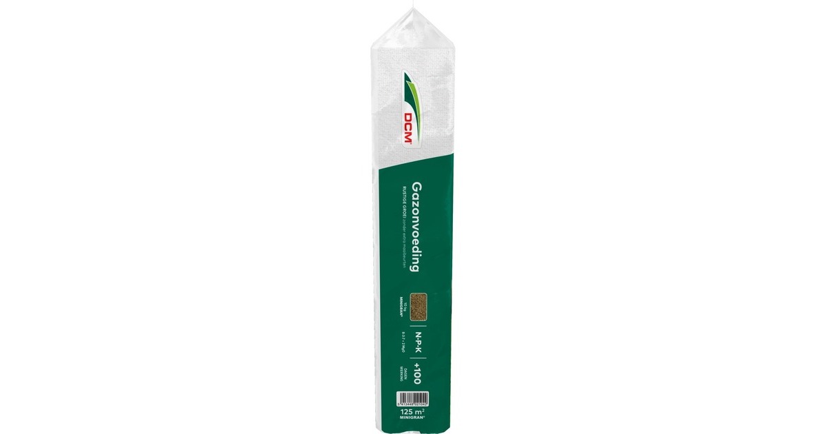 DCMGazonmeststof 10 kg  (Tot 125 m²)