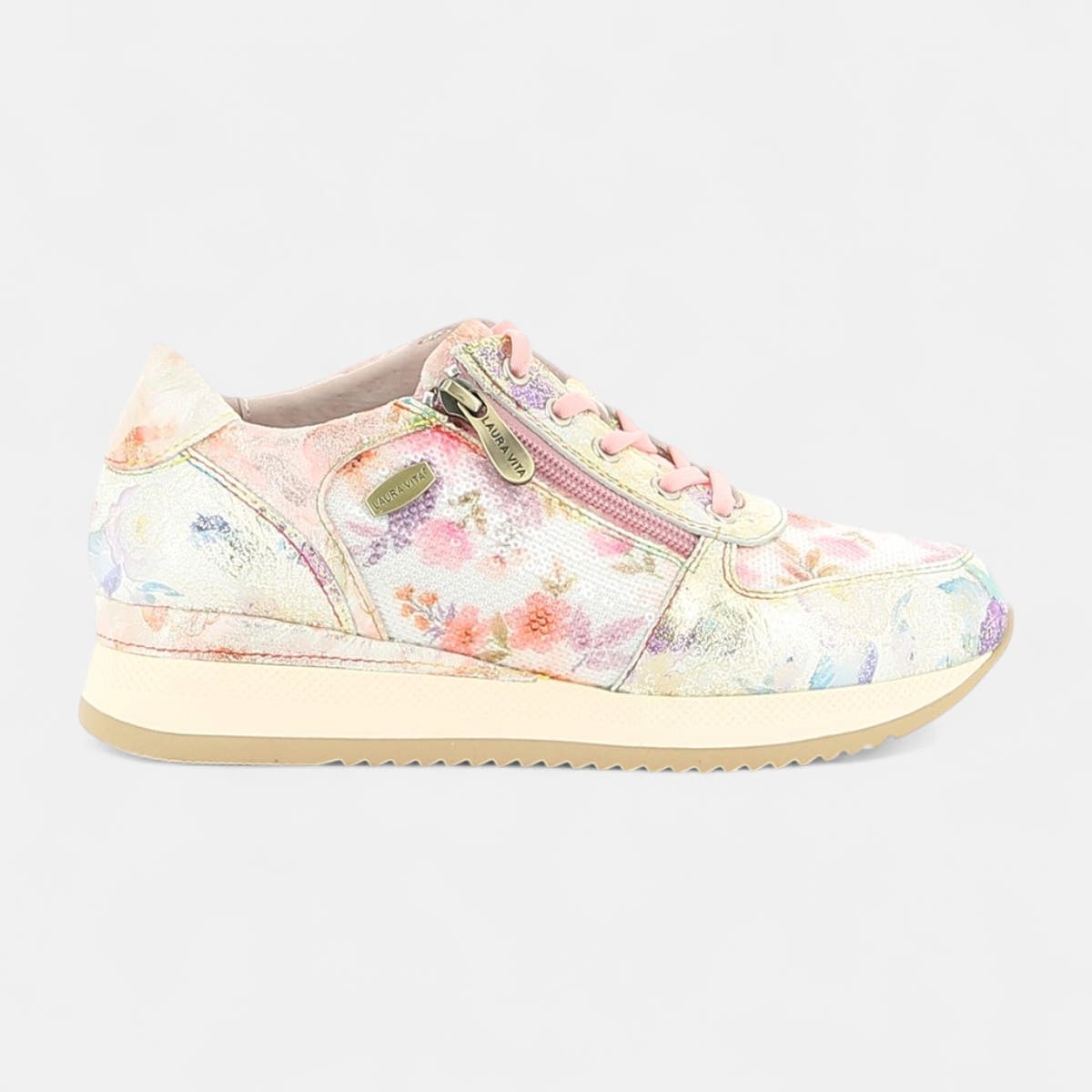 Baskets basses Femme rose