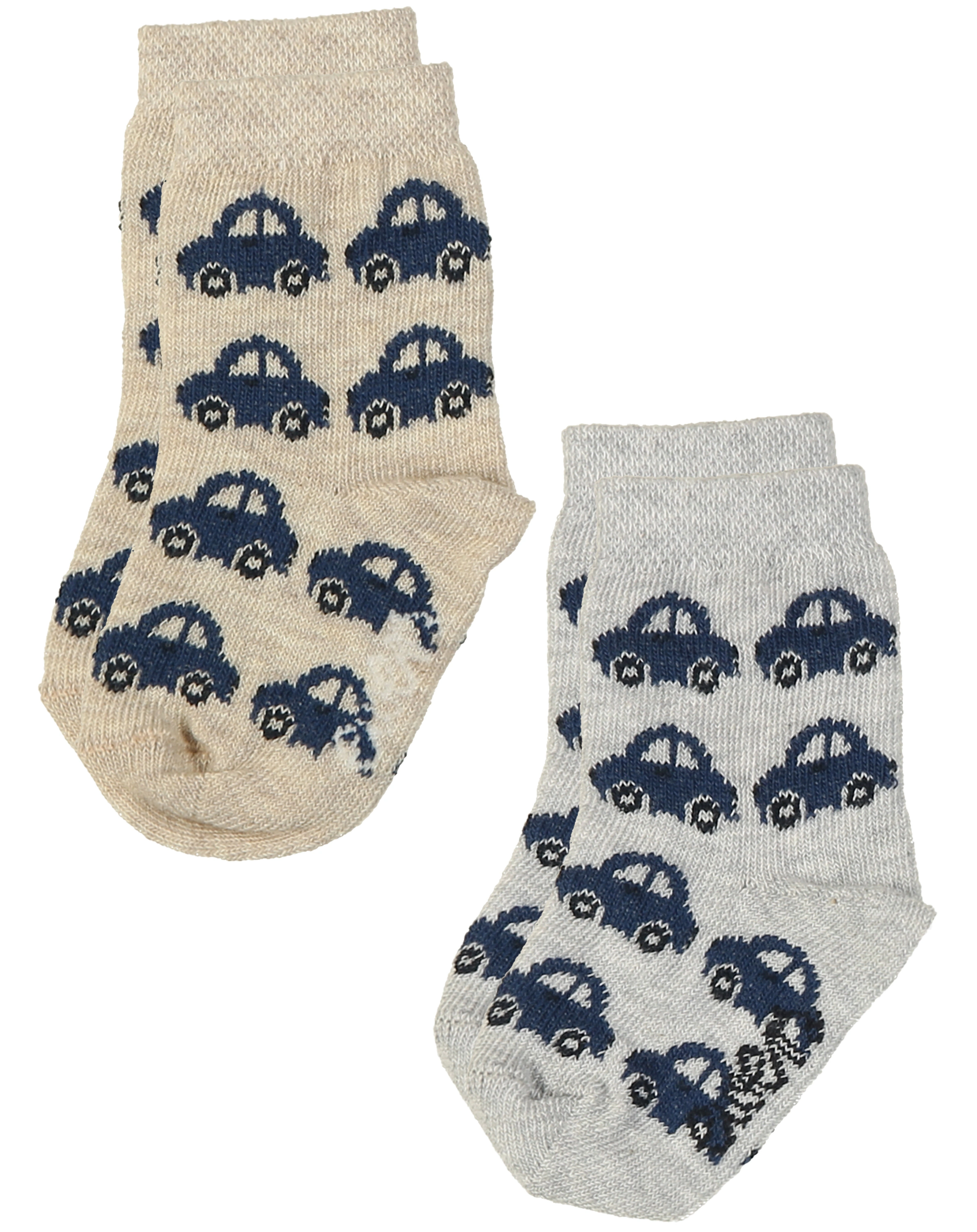 Socken AUTOS & UNI 6er-Pack in navy/beige