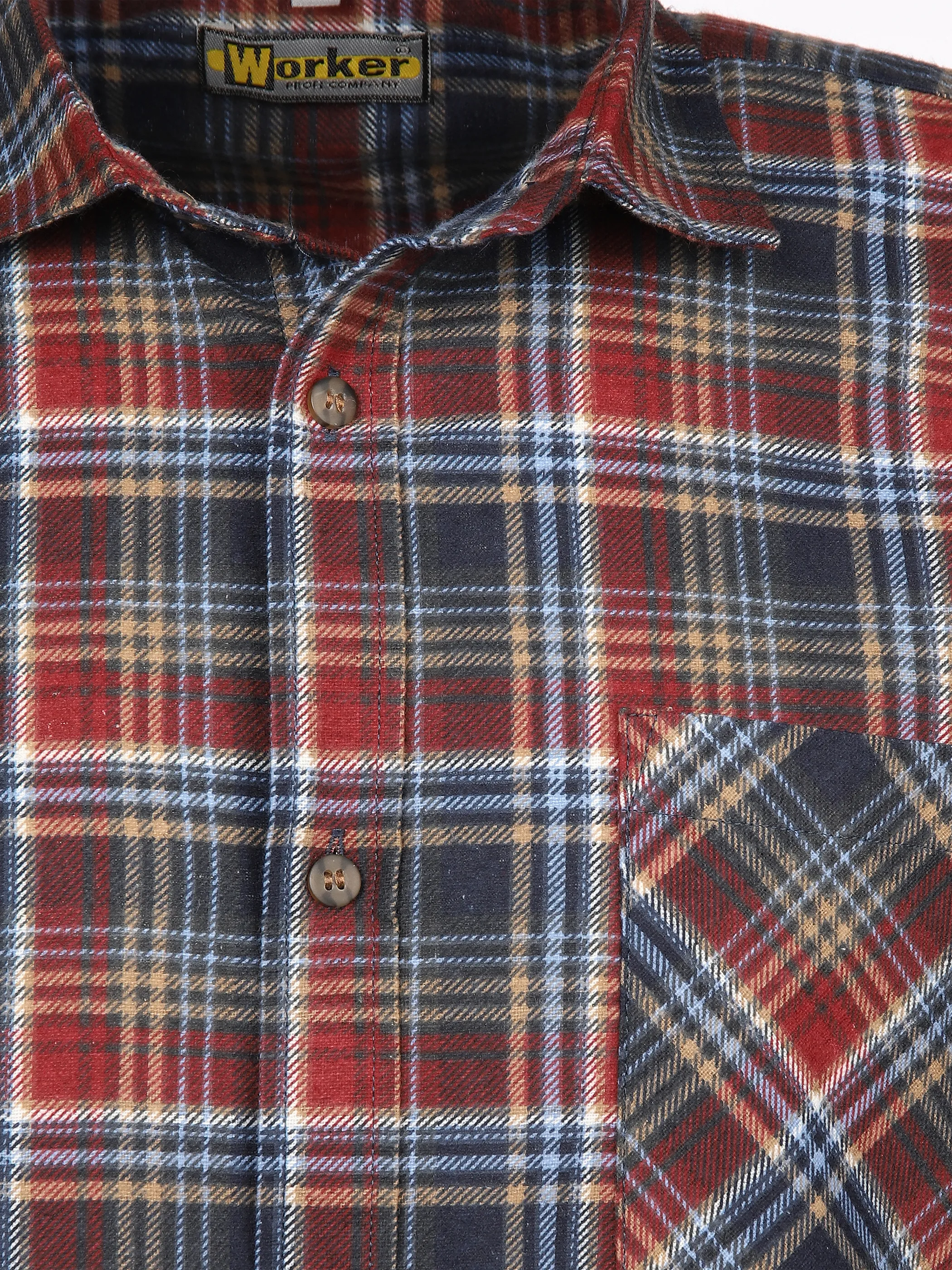 Herren Flanellhemd