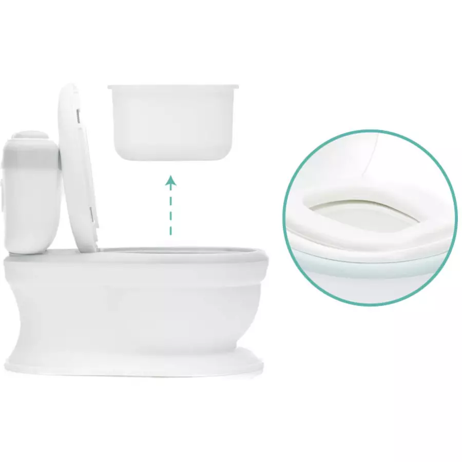 fillikid Töpfchen Mini Toilette Marlin salbei  weiß