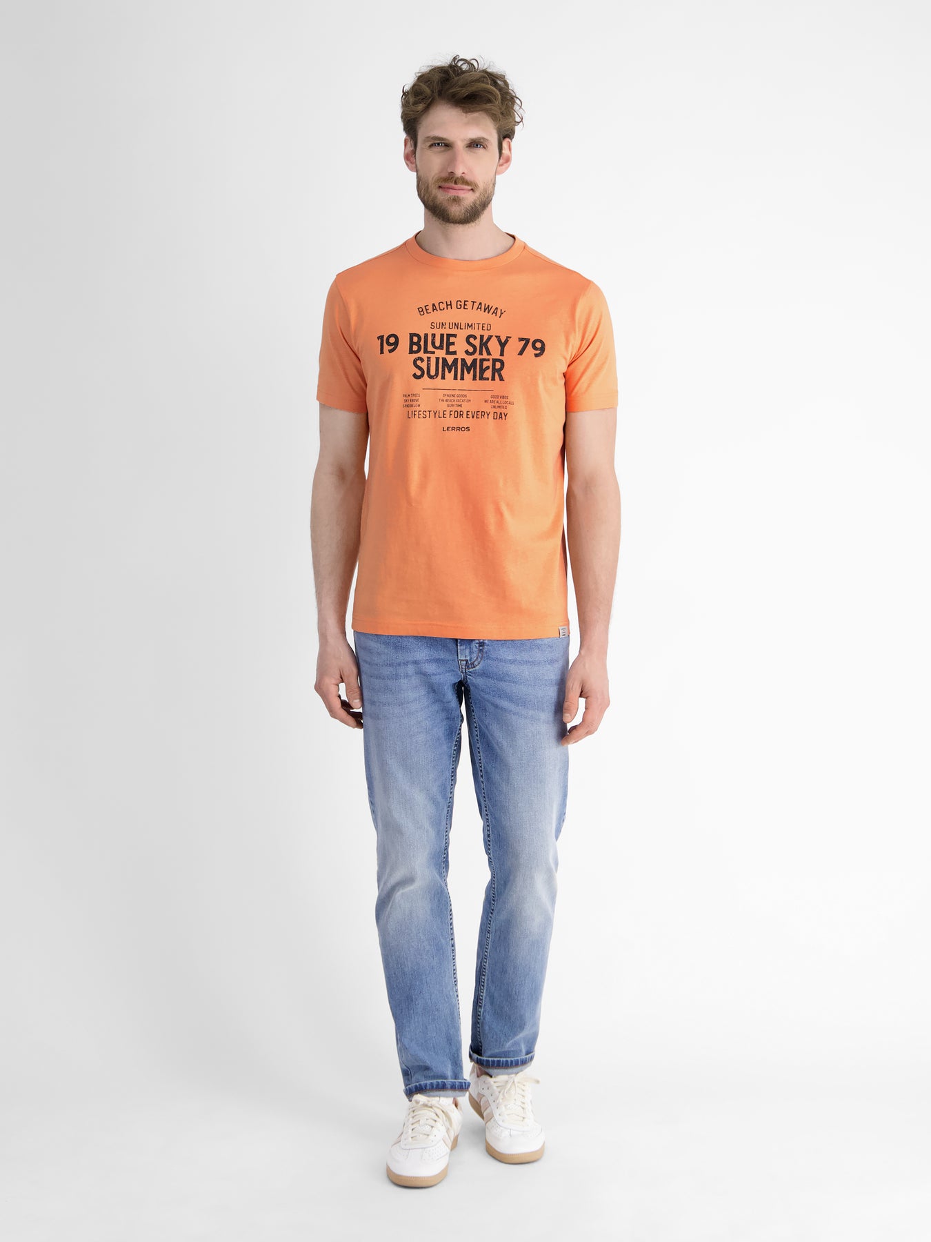 Herren T-Shirt mit Brustprint