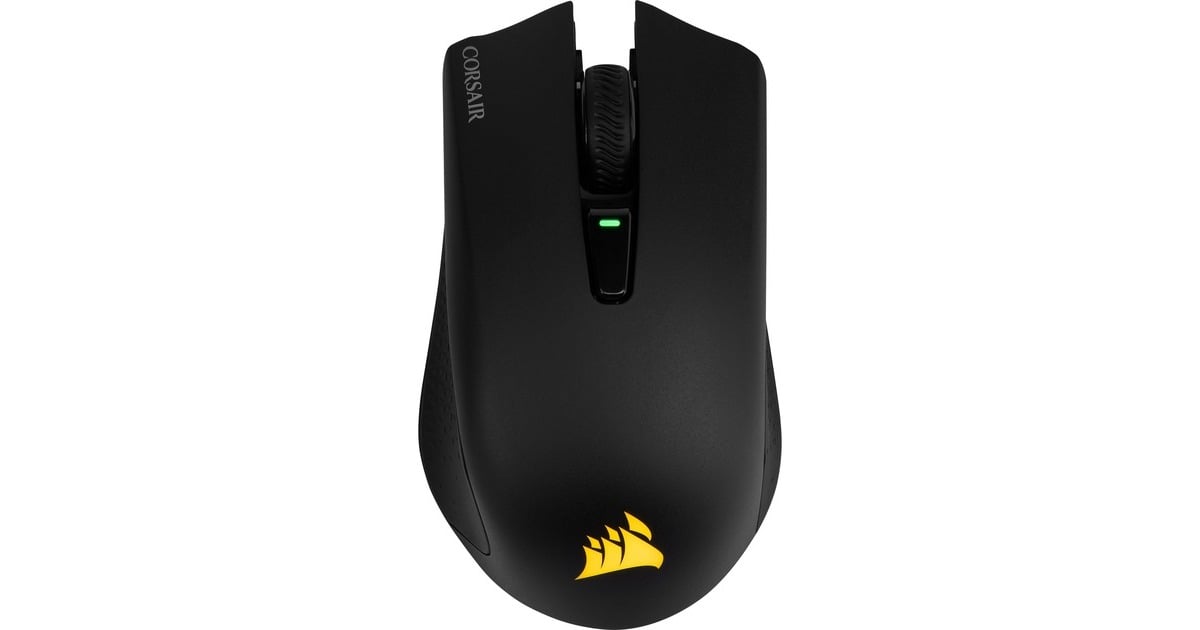 CorsairHARPOON RGB WIRELESS Gaming Mouse  (Zwart, 10.000 dpi, RGB leds)
