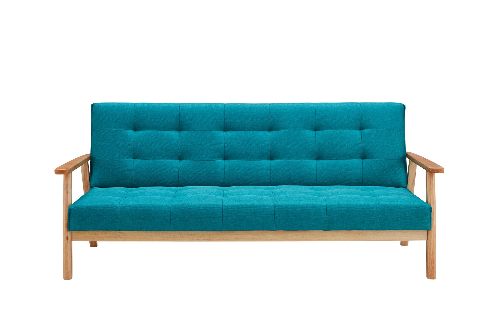 Schlafsofa petrol Schlafcouch Sofa Couch Schlaffunktion Gästebett Gästesofa