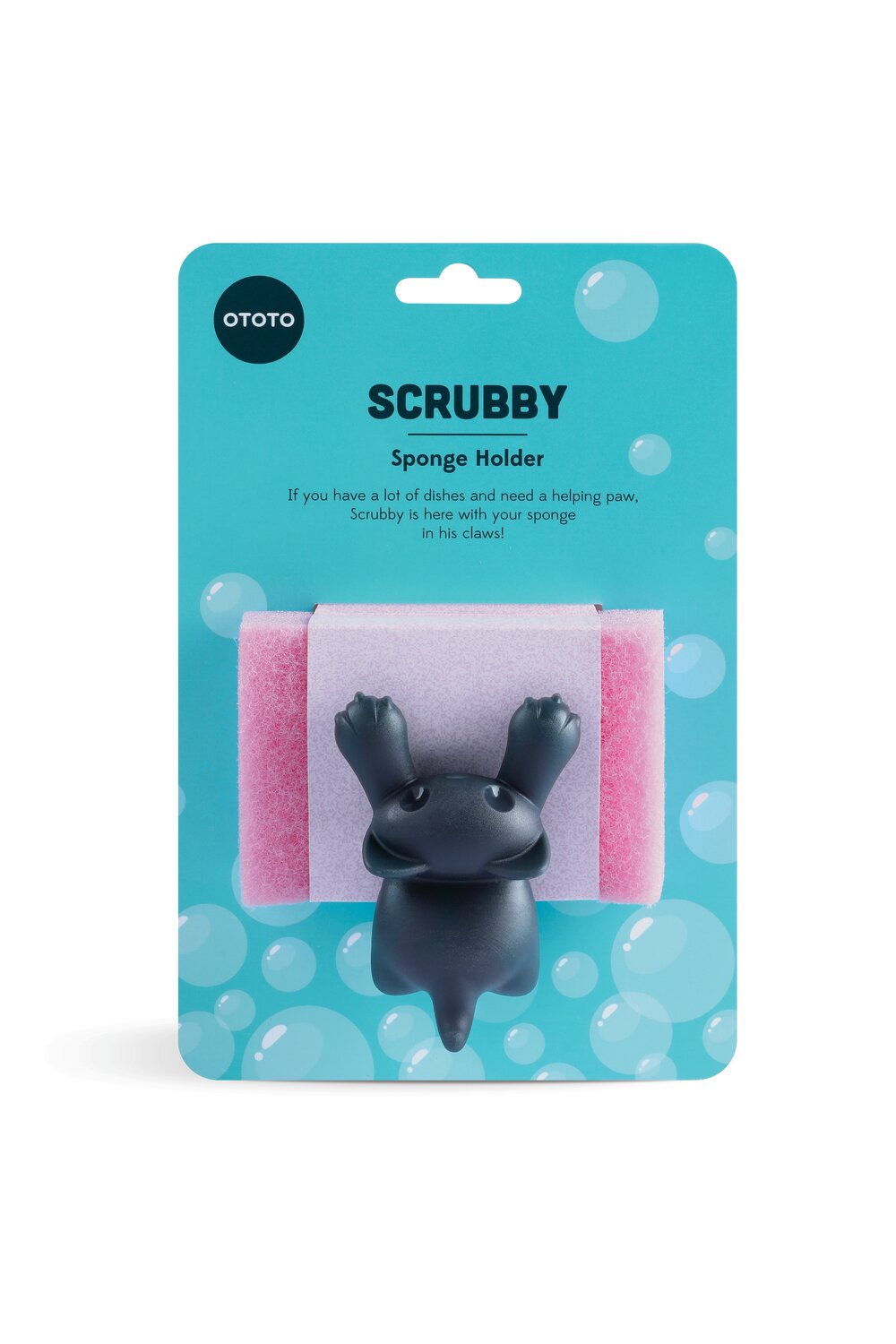 OTOTO  Scrubby holder til svamp - sort