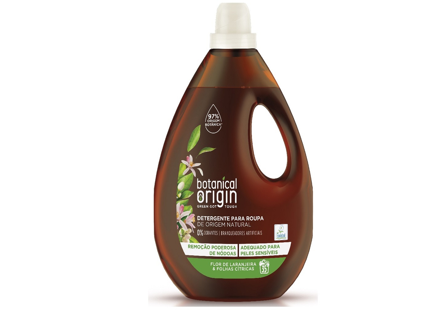 Detergente Roupa Líquido Citrus Botanical Origin 35D