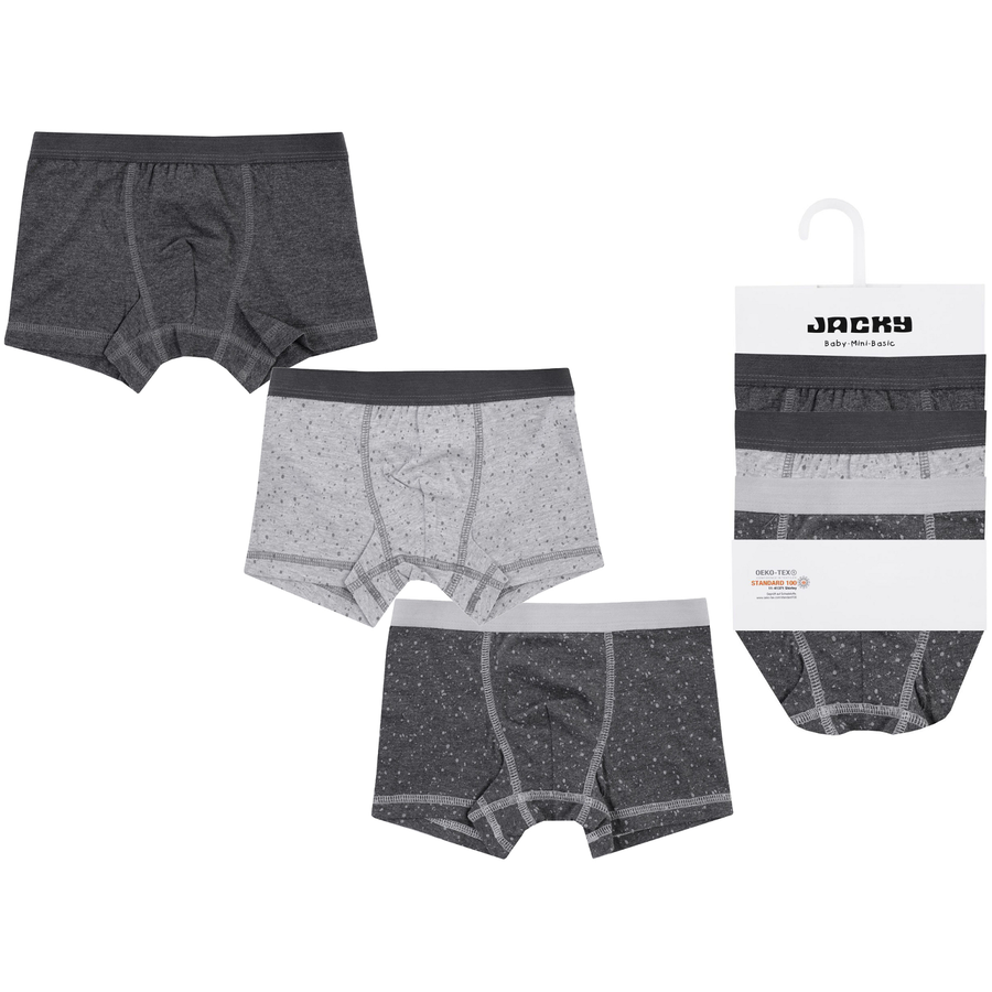 JACKY Unterwäsche 3er Boxer Panty Pack Boys
