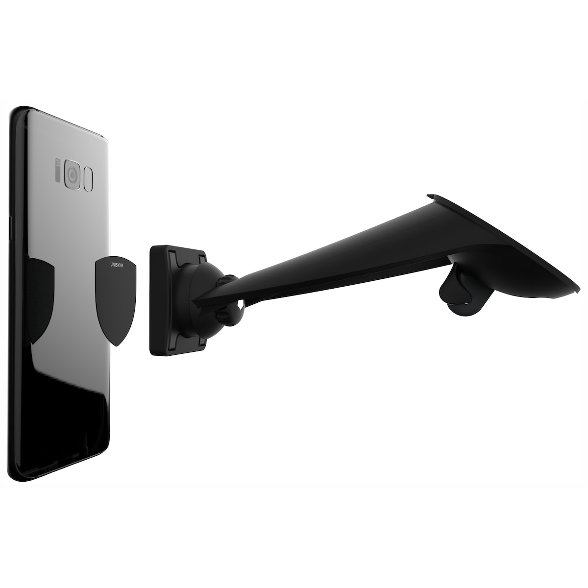 Unisynk magnetisk mobilholder til frontrute