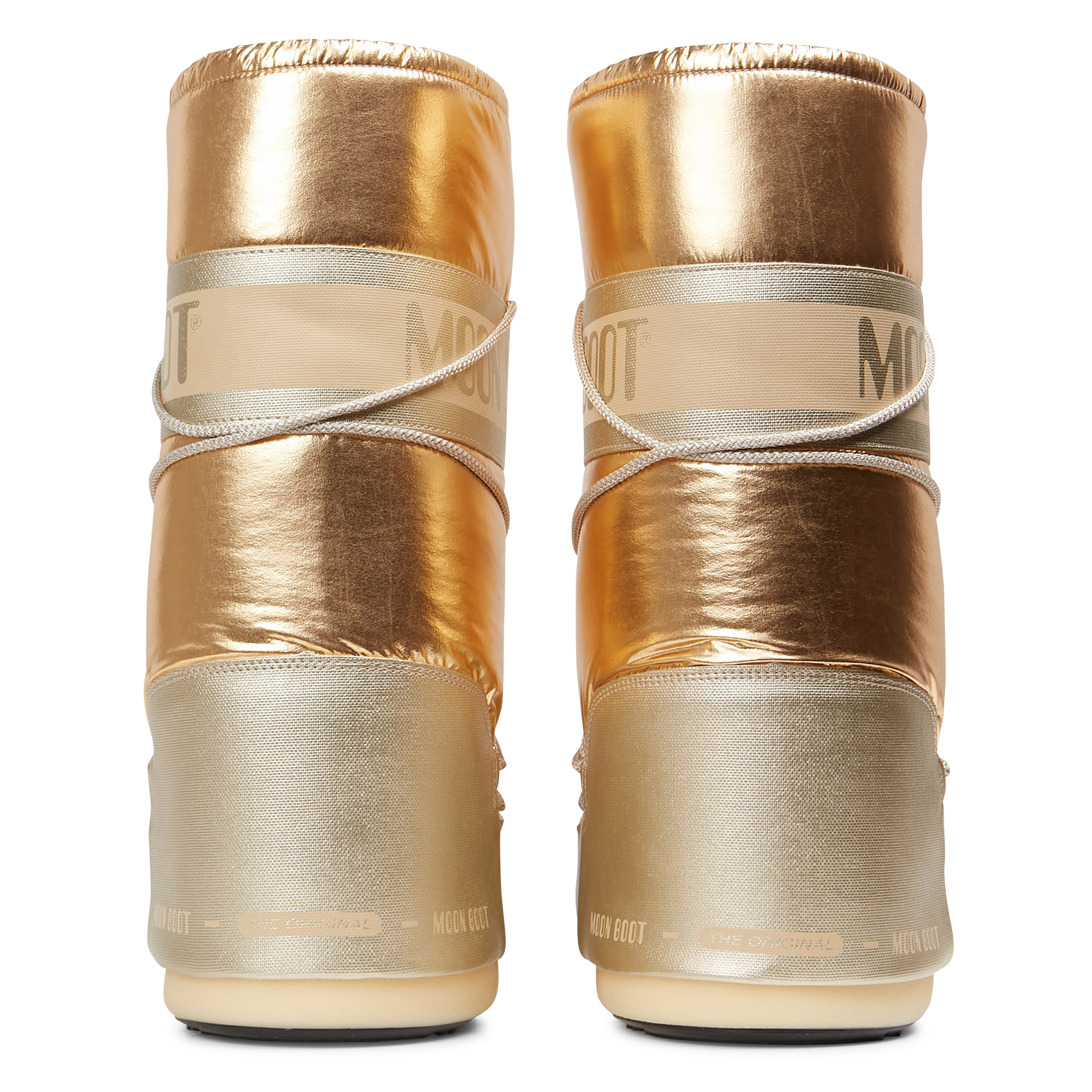 ICON MET - Bottes hautes métalliques | Doré