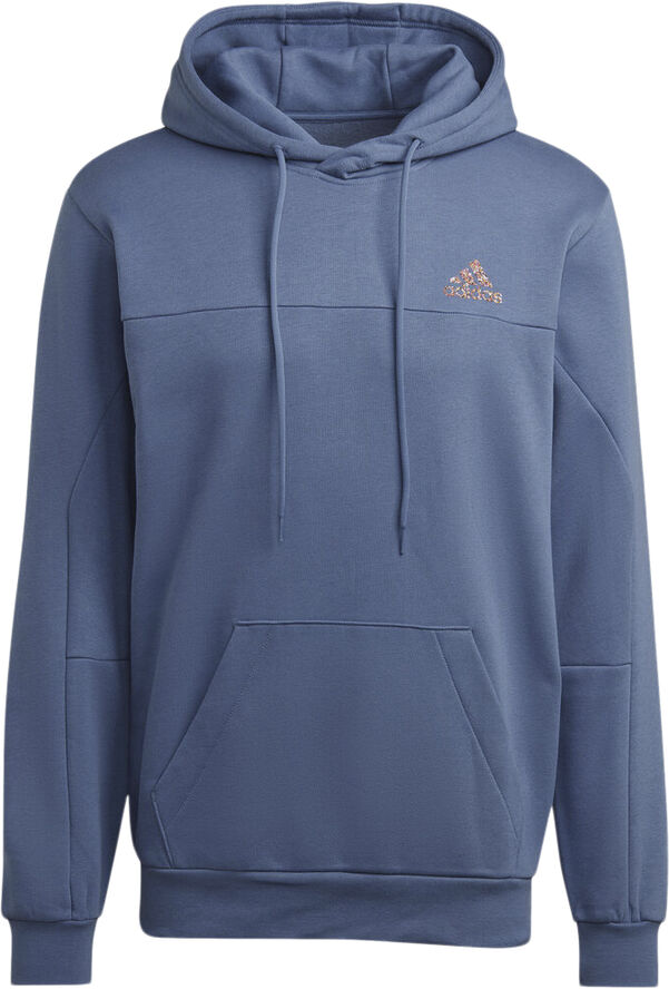 adidas Stadium Fleece Badge of Sport hættetrøje Blå