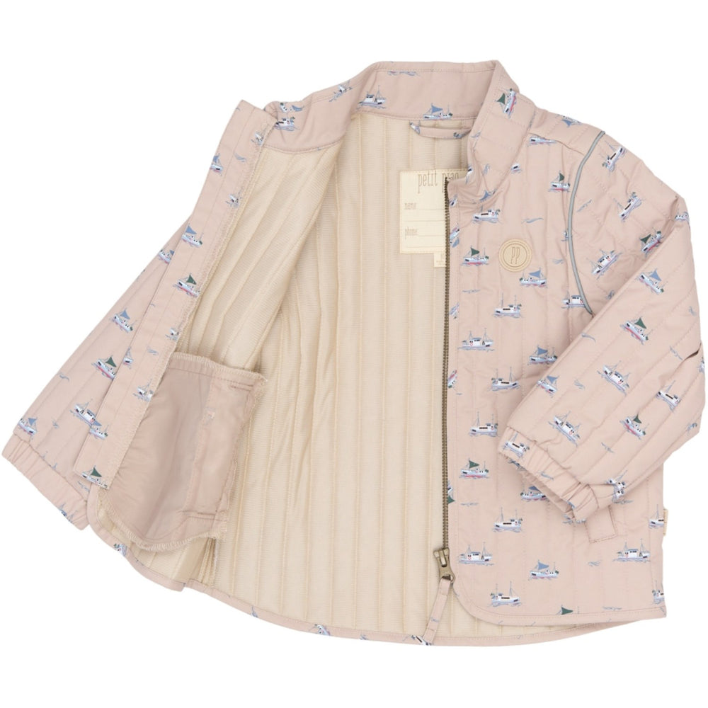 Køb Petit Piao Oxford Tan Boat AOP PPEver Termojakke