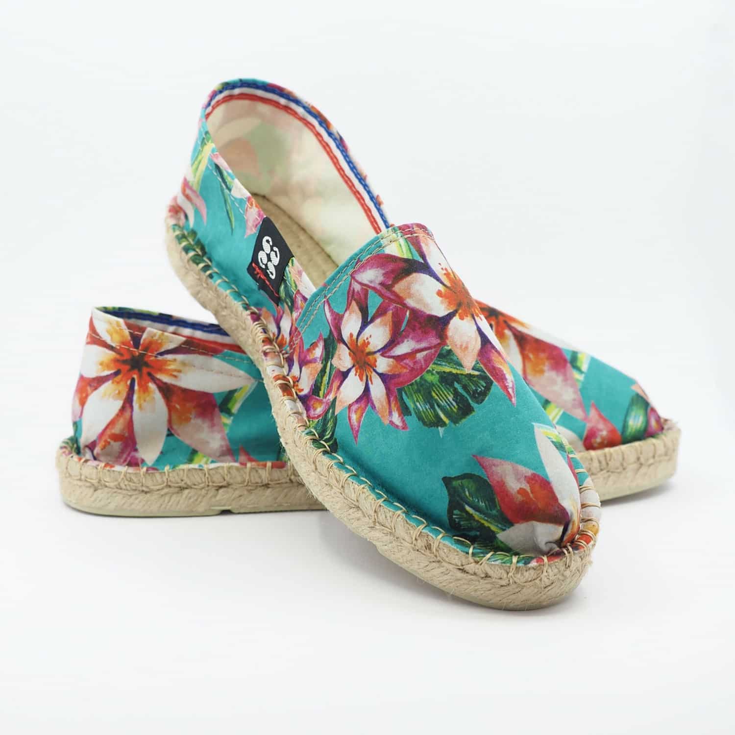 ISLAND - Espadrilles imprimées | Bleu