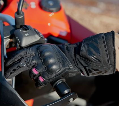 Gants Ixon PRO RESCUE 3 LADY - Noir / Rose
