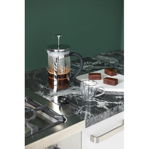 Leopold Vienna Shiny Stempelkande, Silver/ Black, 1 L