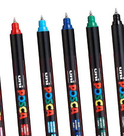 Posca Tuscher - PC-1MR - 8 stk. - Multifarvet